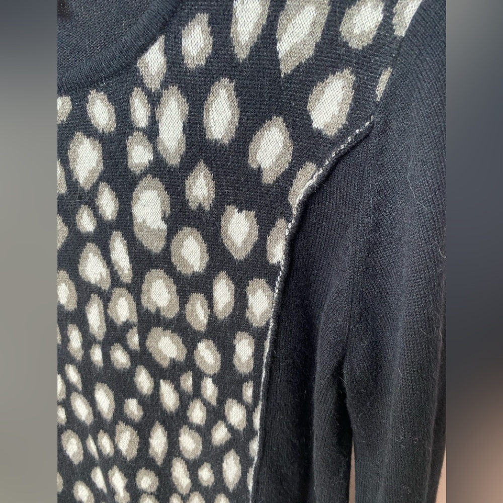 Philosophy Republic Clothing Medium Sweater Dress Knit Leopard Print - Picture 9 of 14